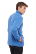 Cashmere & Yak men chunky sweater vincent sky blue blue chine 4xl